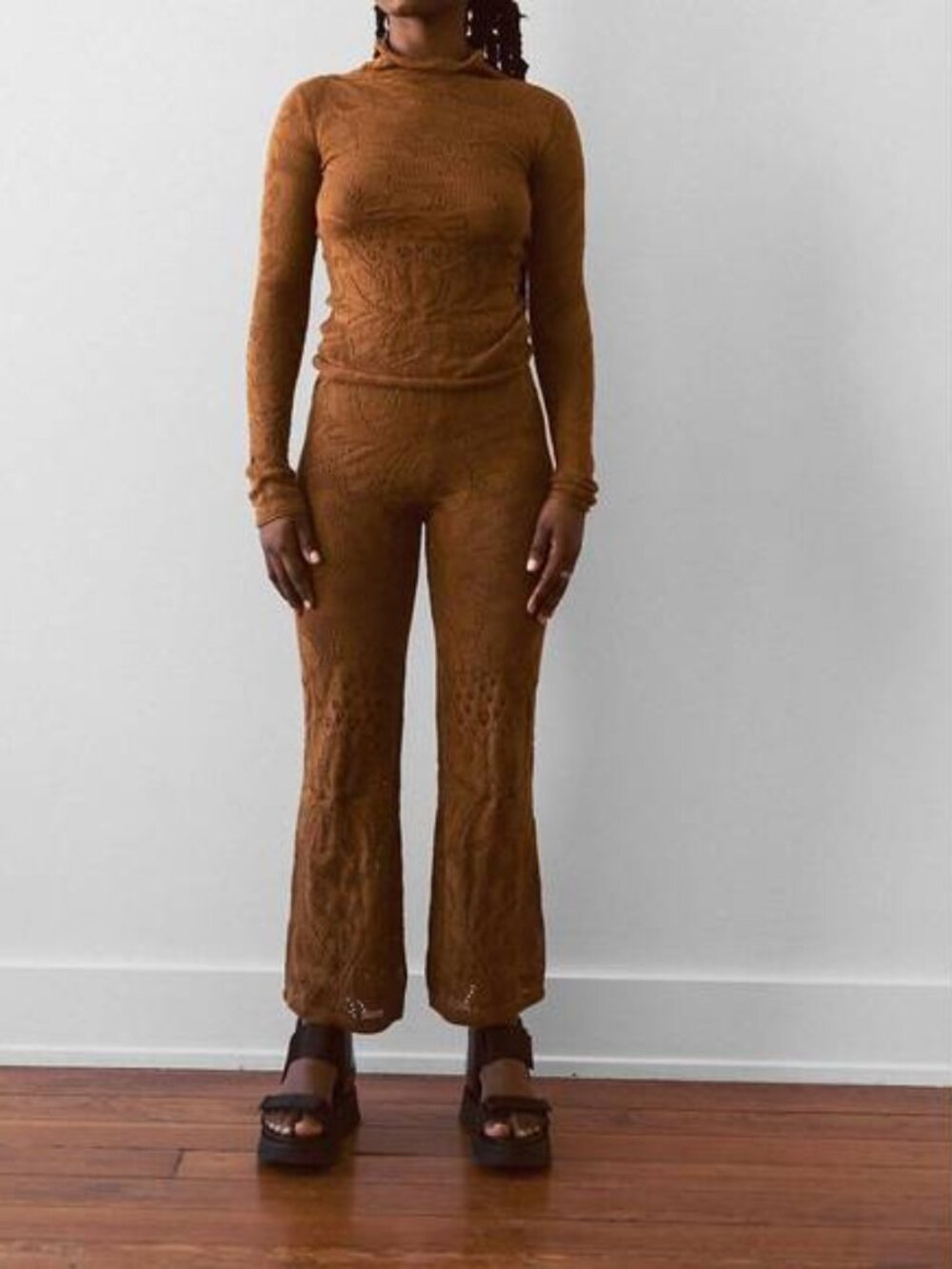 Misha & Puff Maeva Turtleneck Lace Resin